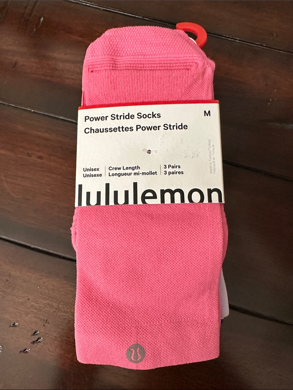 lululemon athletica Power Stride Crew Socks - Pink, Lavender, Blue